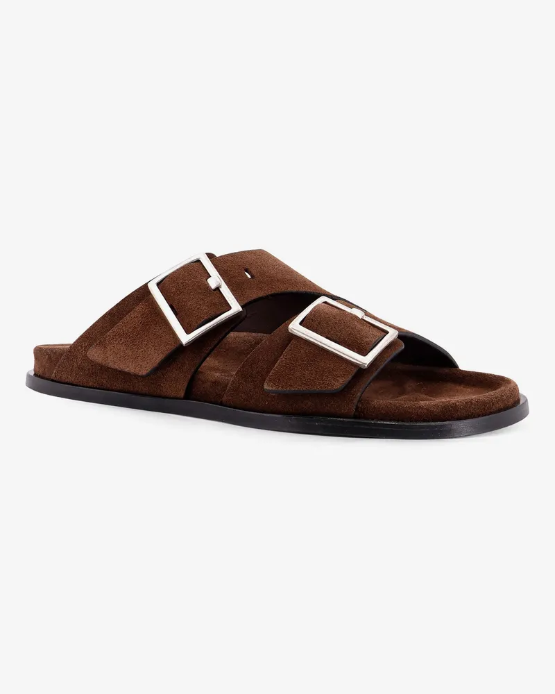 Alohas Women's Alba Suede Sandals Brown Brown