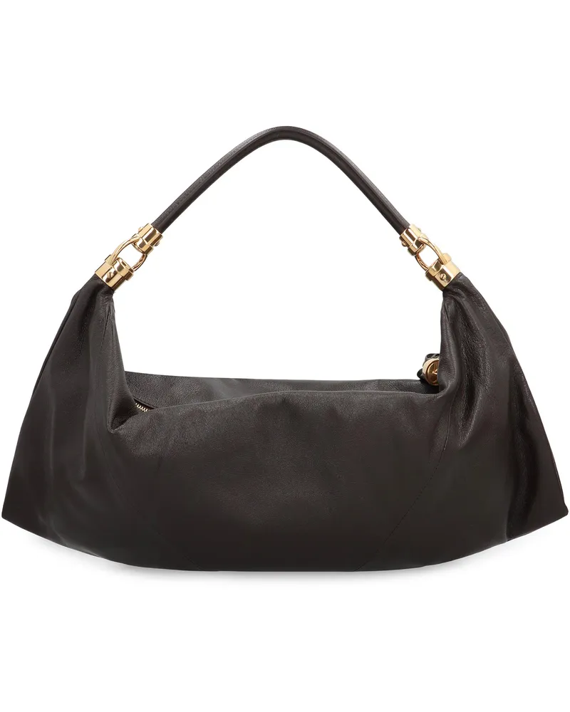 Chloé Women's  Carry Small Canvas Tote Bag Brown Cotton Brown