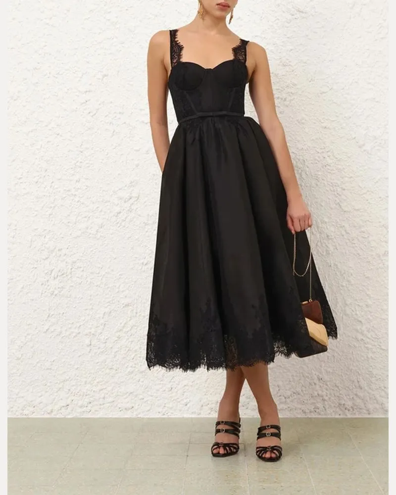 Zimmermann Zimmer H26 Dress — Black Black