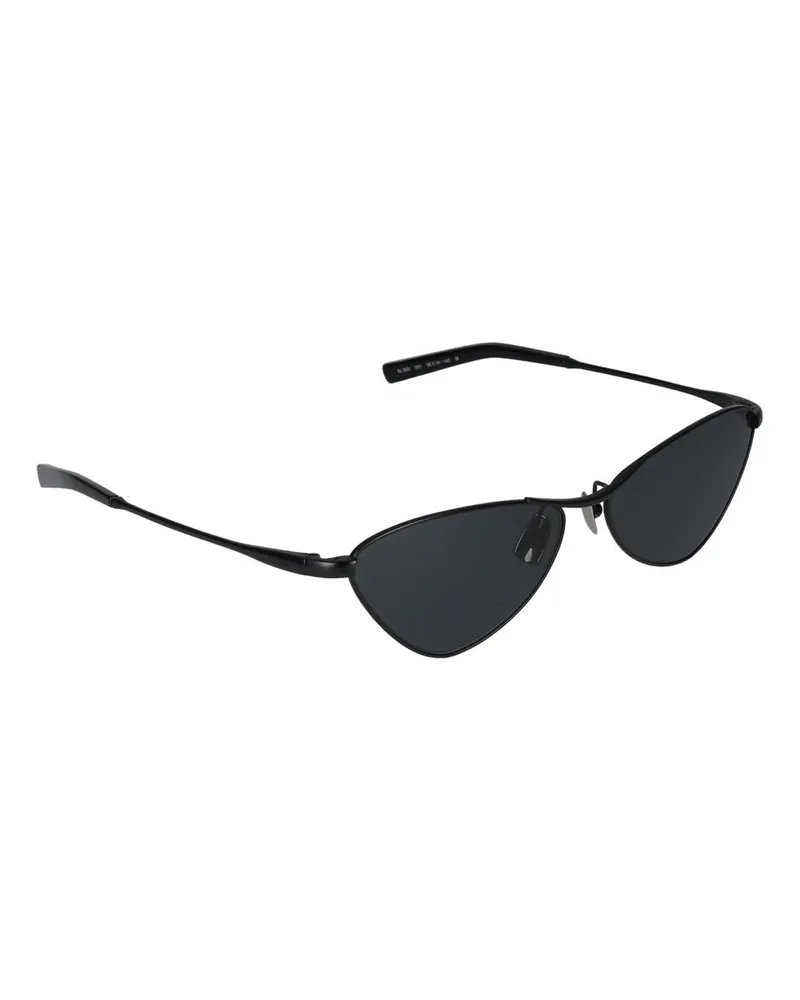 Saint Laurent Women's Sl Sunglasses Black Metal Black