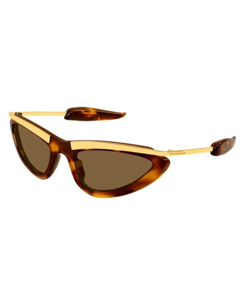 Bottega Veneta BV1477S Sunglasses — Brown Brown
