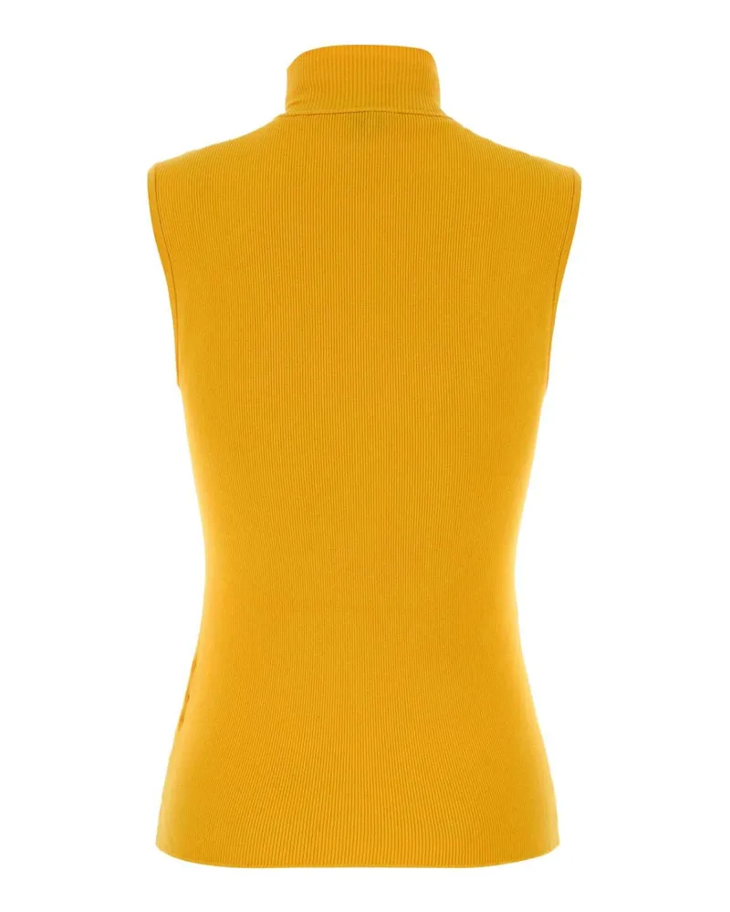 Loewe Women's Yellow Knit Top Maglie Yellow