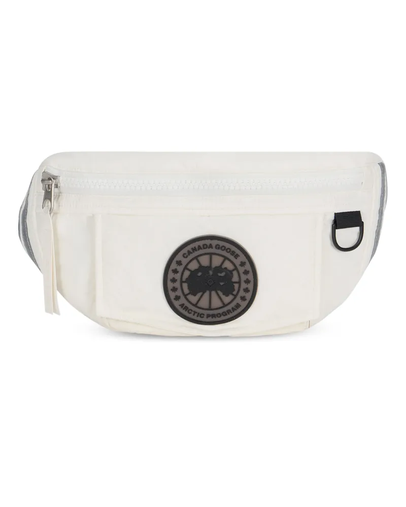 Canada Goose Men's Belt Bag Technical Fabric White Polyamide White