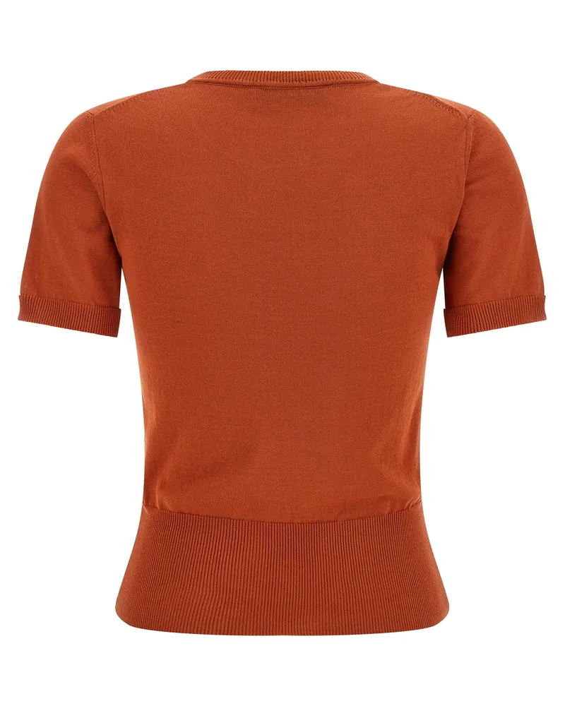 Vivienne Westwood Women's Orange Cotton T-Shirt Orange