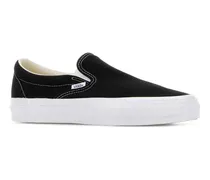 Unisex Black Canvas Reissue Slip Ons Lxblackwhite Sneaker