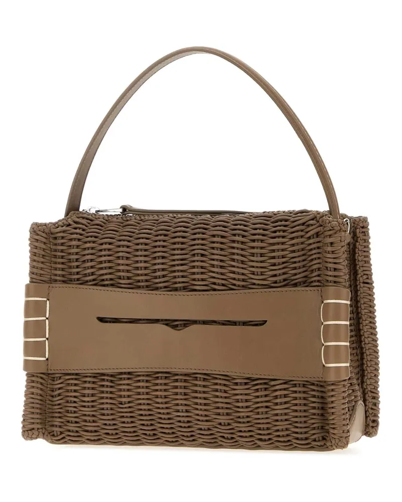 J.W.Anderson Loafer Shoulder Bag — Taupe Taupe