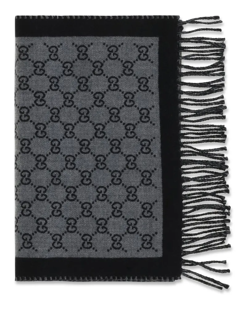 Gucci GG Scarf — Gray Gray