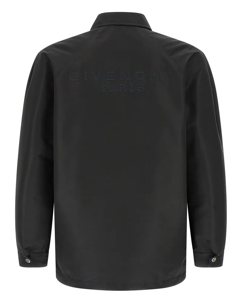 Givenchy Coach Jacket — Black Black