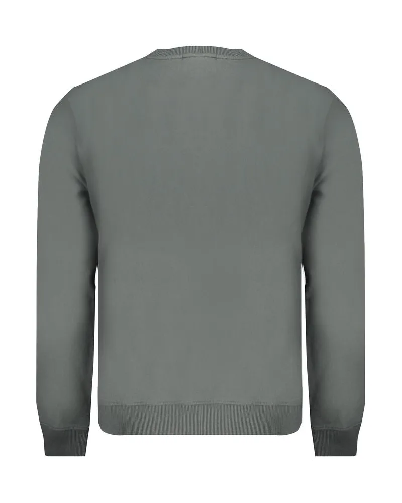 Napapijri Embroidered Logo Sweatshirt — Green Green