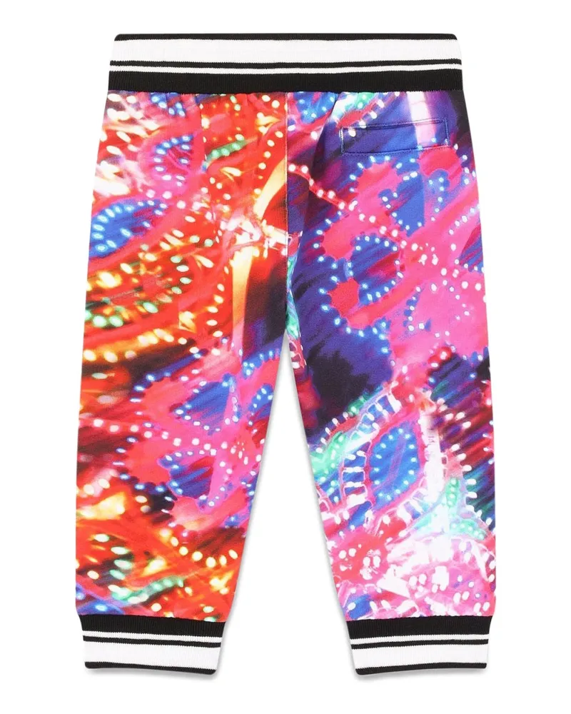 Dolce & Gabbana Pure Cotton Trousers — Multicolor Multicolor