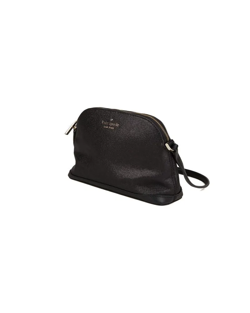 Kate Spade Women's Crossbody Black Glitter Fabric Bags Crossbody-bags Black