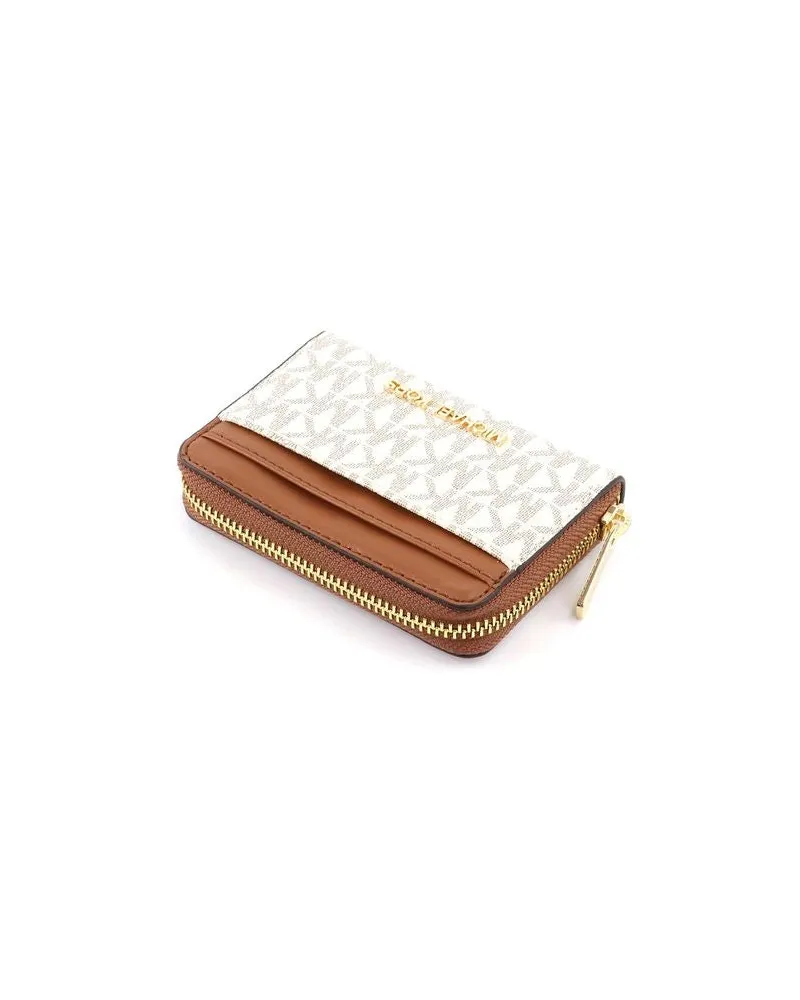 Michael Kors Jet Set Travel Wallet — Beige Beige