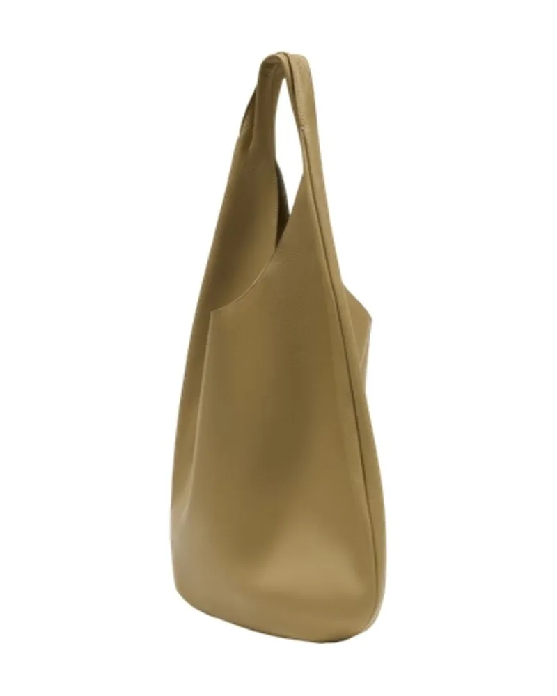 A.P.C. Women's Le Neige Shopper Bag -  Leather Beige Calfskin Totes-Shopping-Bags Beige
