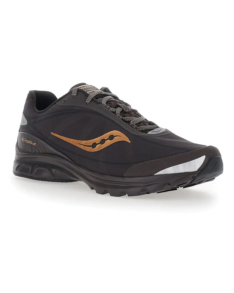Saucony Unisex Sneakers Kinvara 1 Brown Trainers Black