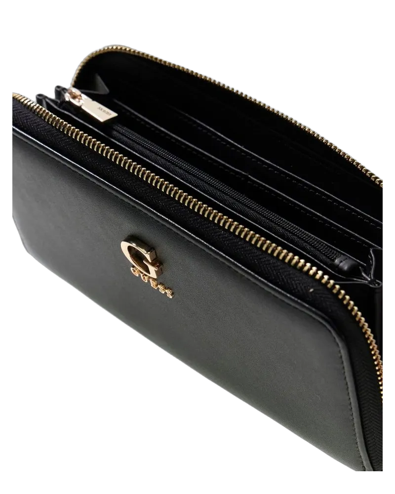 Guess Women's Wallet Black Polyurethane Bags Black