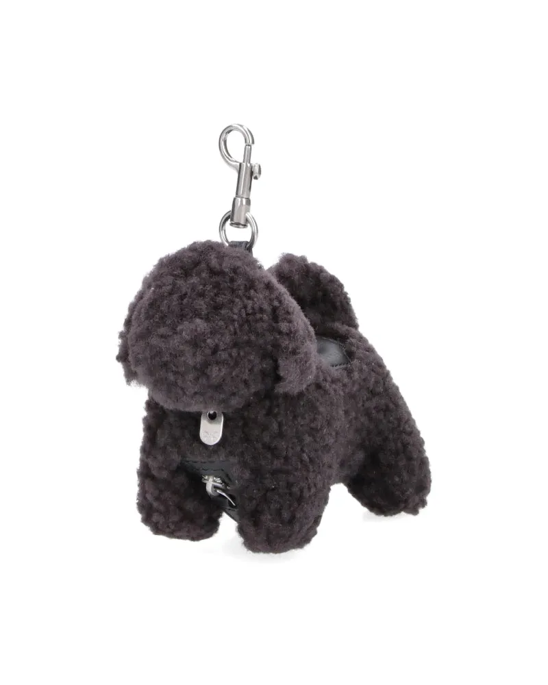 Anya Hindmarch Women's Keychains Brown Cowhide Brown