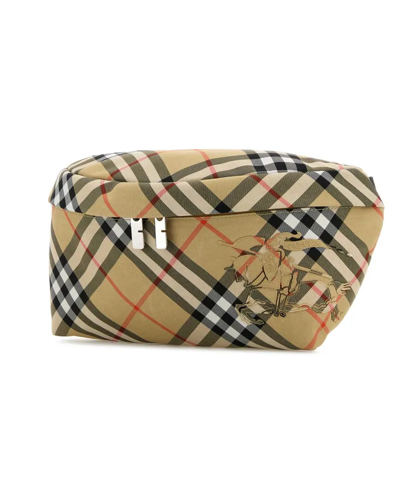Burberry 8091780 A2021 Sand Polyester Polyurethane Marsupi Bag Beige