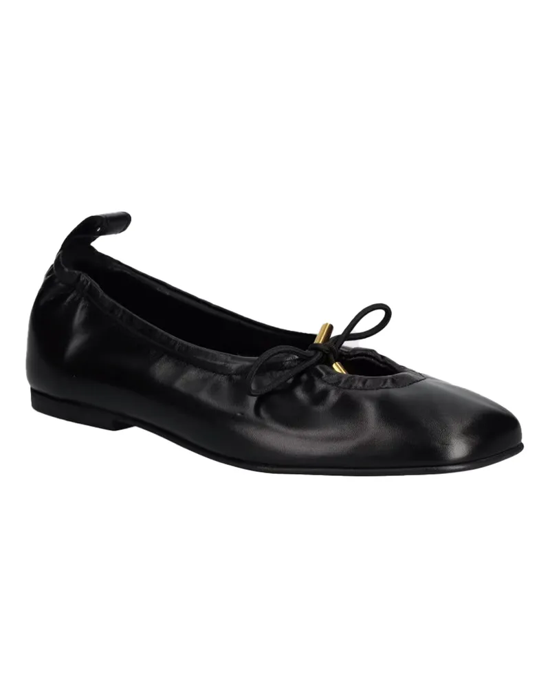 Alohas Women's Ballerina Rosalind Black Shoe Black