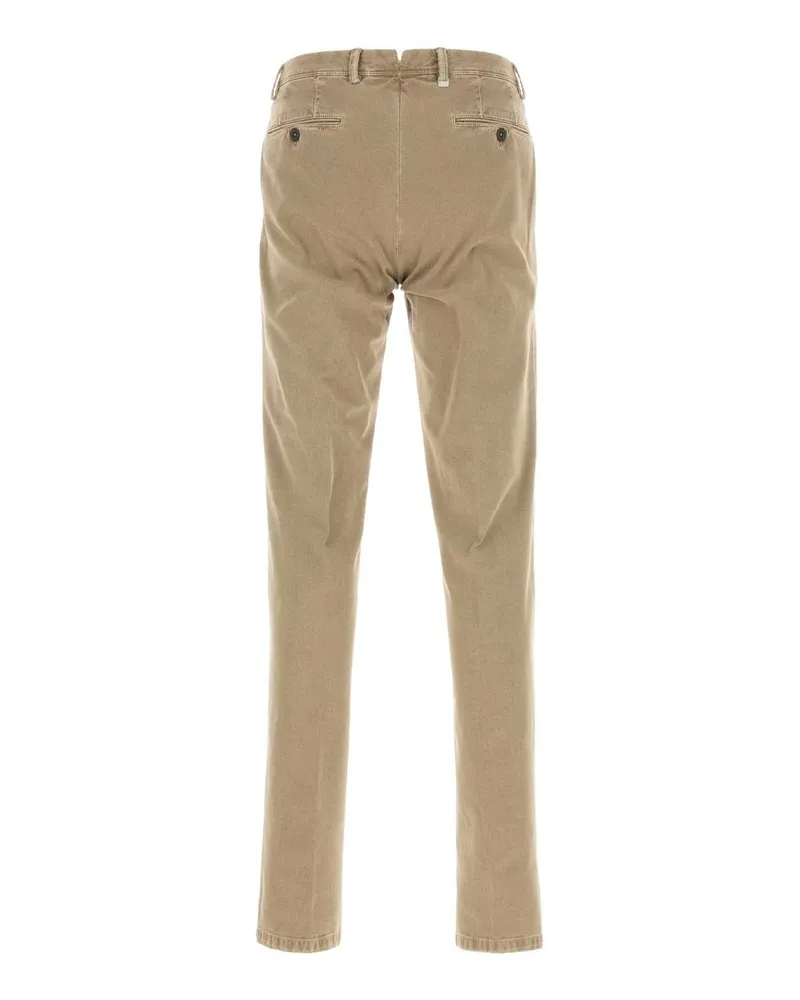 PT TORINO Men's Sand Stretch Cotton Pant Y045 Exterior: Elastane Pantaloni Trousers Beige