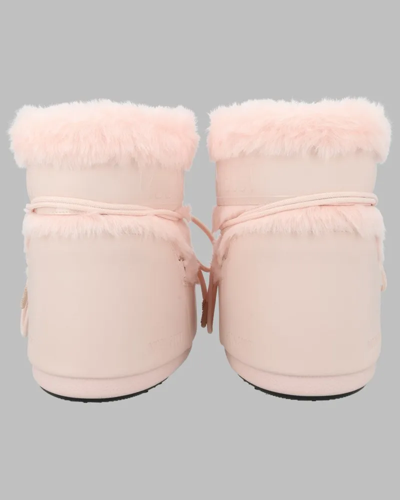 Moon Boot Icon Low Ankle Boots — Pink Pink