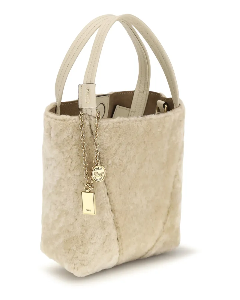 Chloé Spin Bucket Bag — Beige Beige