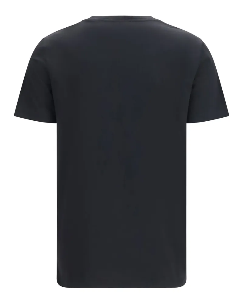Balmain Women's Cotton Logo T-Shirt Noir-Blanc T-Shirts Noir/blanc And Polos Black