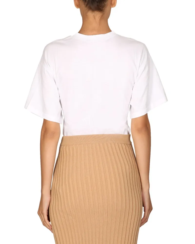 Stella McCartney Twisted T-Shirt — White White