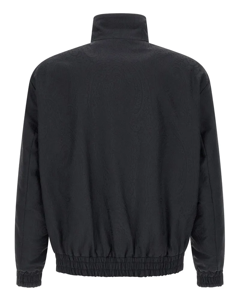 Etro Men's Blue Polyamide Jacket Clothing Blue