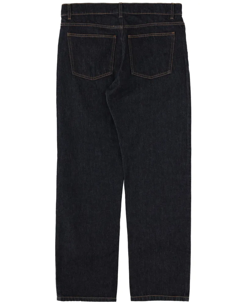 Moschino Cotton Denim Jeans — Blue Blue