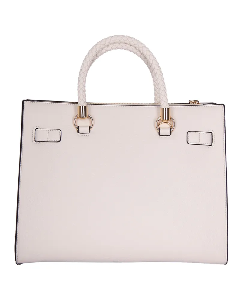 Liu Jo Women's Handbag Manh Cream Polyurethane Handbags Hand Bags Cream