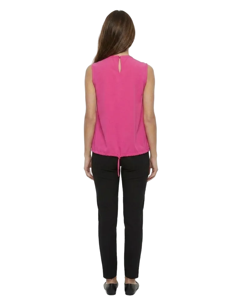 Dolce & Gabbana Silk Tank Top — Pink Pink