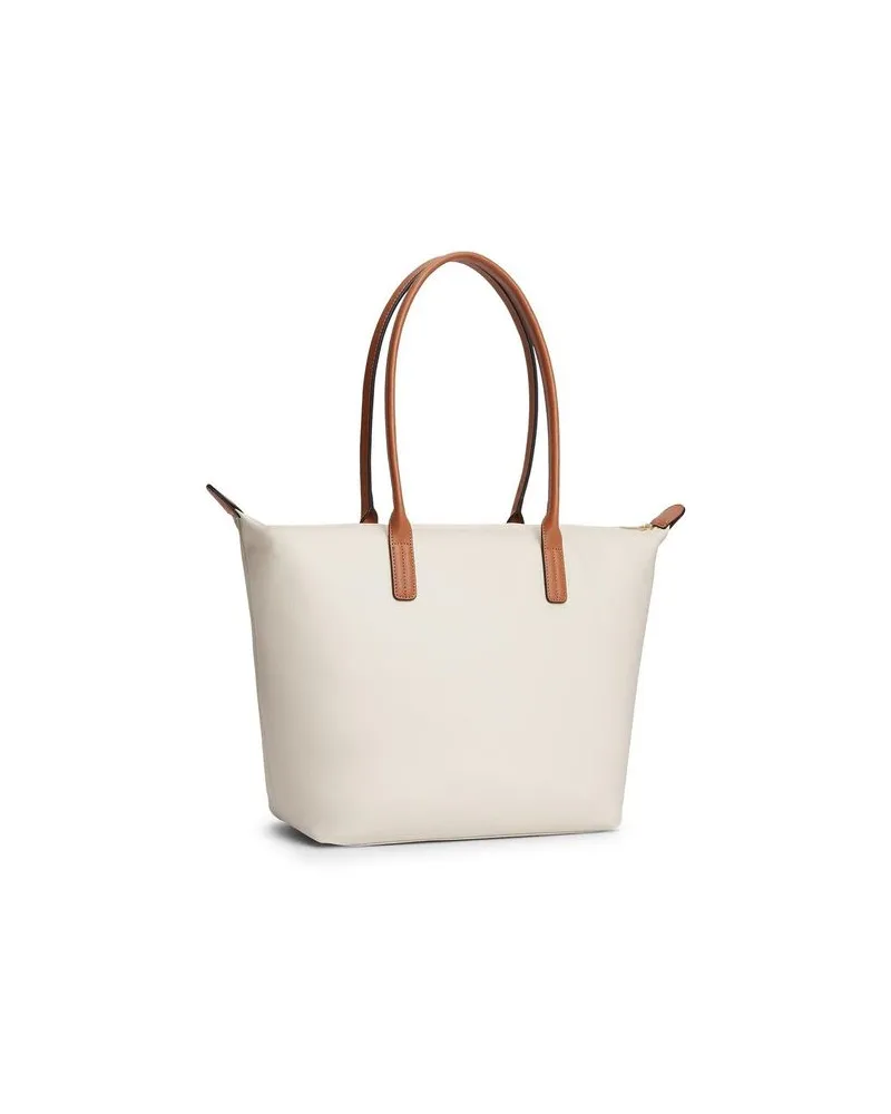 Tommy Hilfiger Popette Nylon Tote Bag — Beige Beige