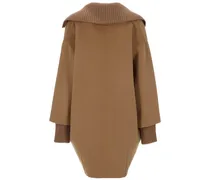 Wool Trench Coat — Beige