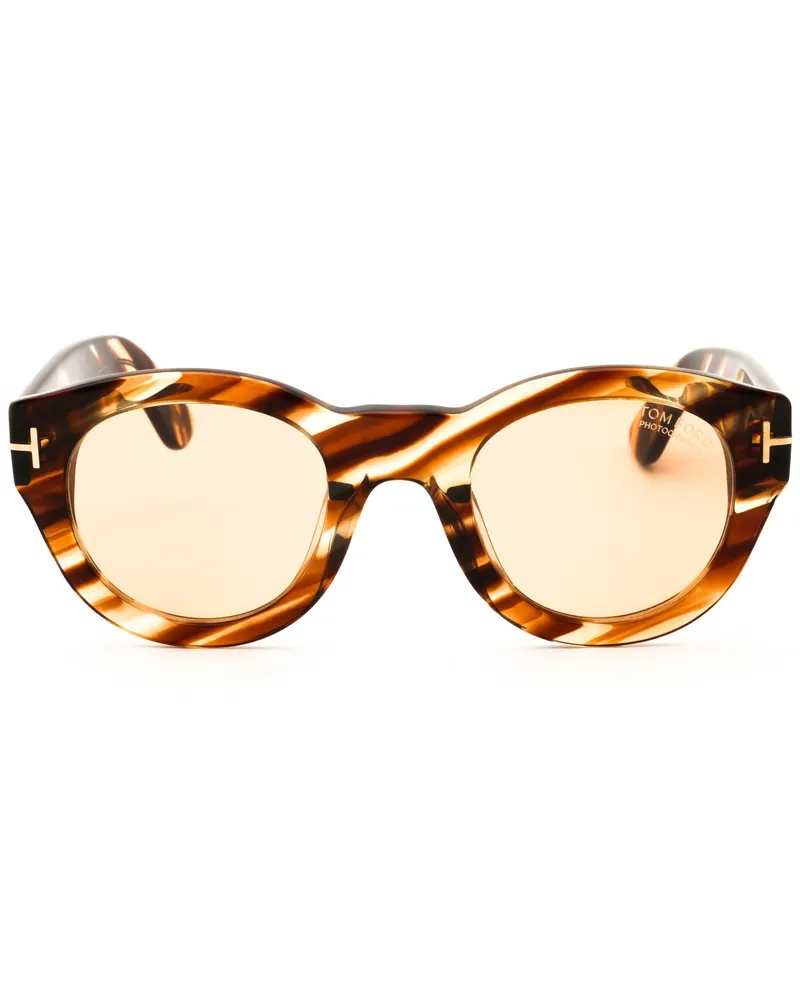 Tom Ford Unisex Ft1212 Sunglasses Brown Brown