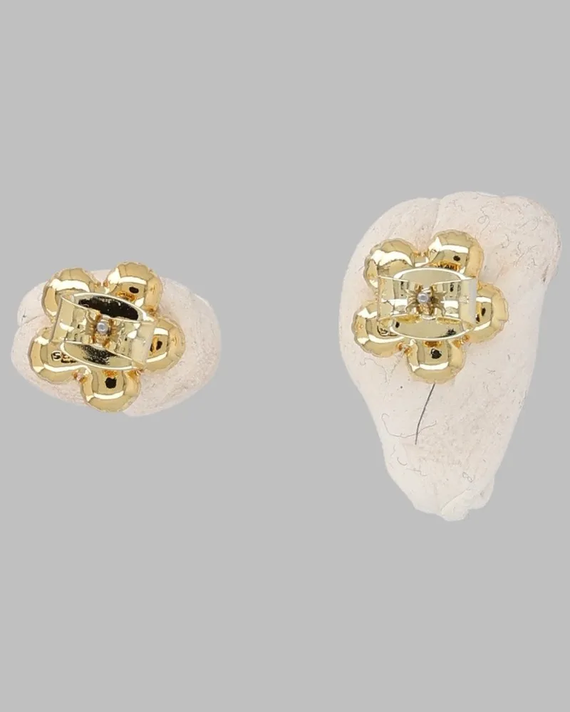 Marc Jacobs Daisy Balloon Earrings — Gold Gold