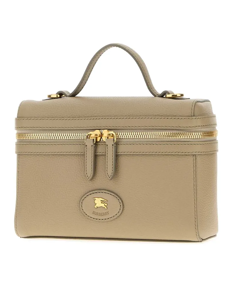 Burberry Women's Dove Grey Leather Bloomsbury Handbag Mushroommallowpink Borse A Mano Bag Beige