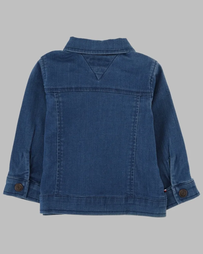 Tommy Hilfiger Denim Cotton Jacket — Blue Blue