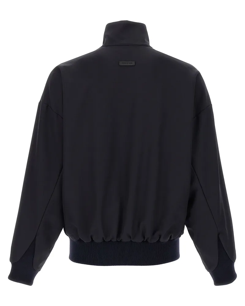 Fear of God Men's Blue Virgin Wool Full-Length Jacket Clothing Blue
