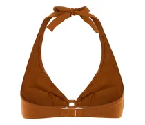 Women's Caramel Stretch Nylon Navire Bikini Top Ecorcee25 Exterior: Elastane Costumi Da Bagno Swimwear