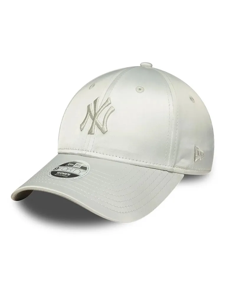 New Era Women's Cap 9forty Satin Bow Grey Crown Hat Gray