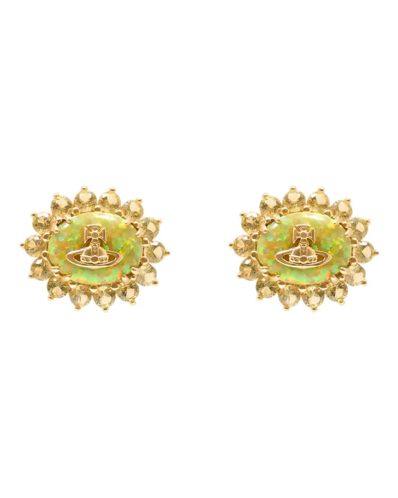Vivienne Westwood Women's Annia Earrings Metal Gold Jewelry-Watches Gold