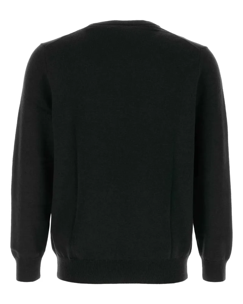Ralph Lauren Men's Wool Crewneck Sweater Black Black