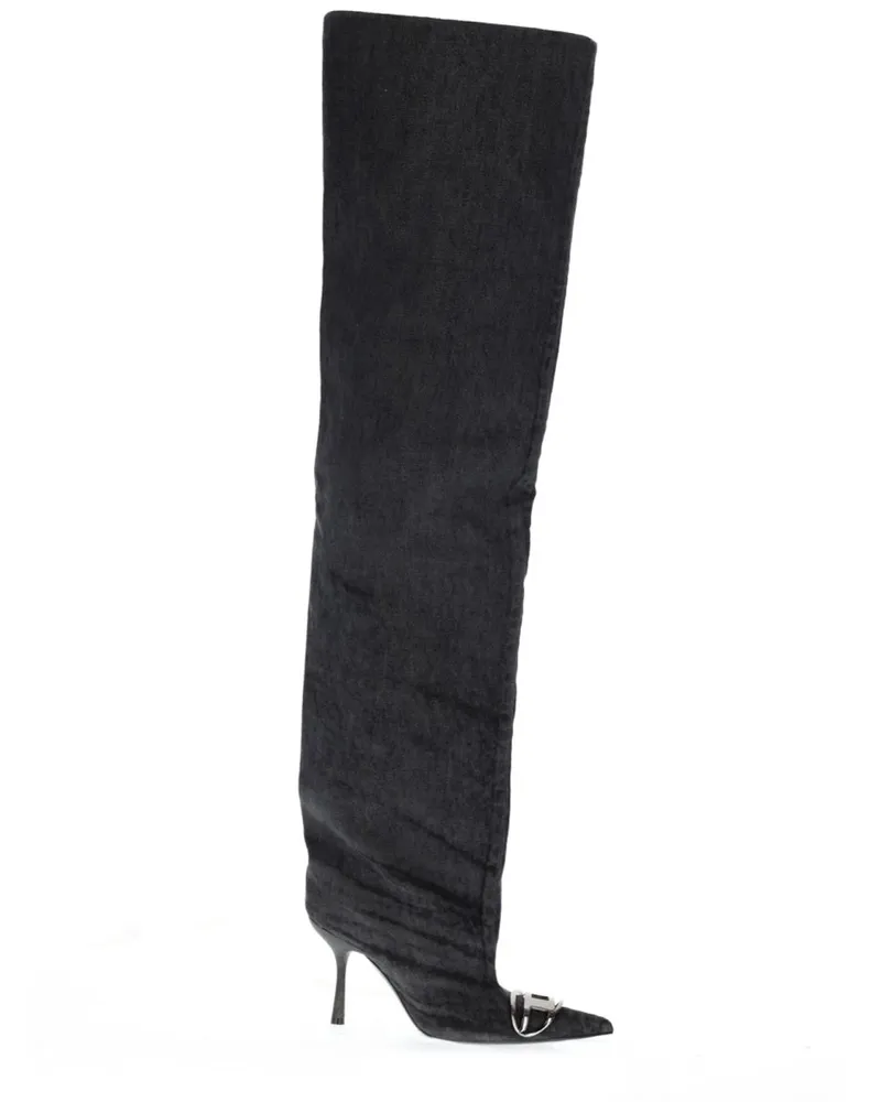 Diesel D-Venus 90 Boots — Black Black
