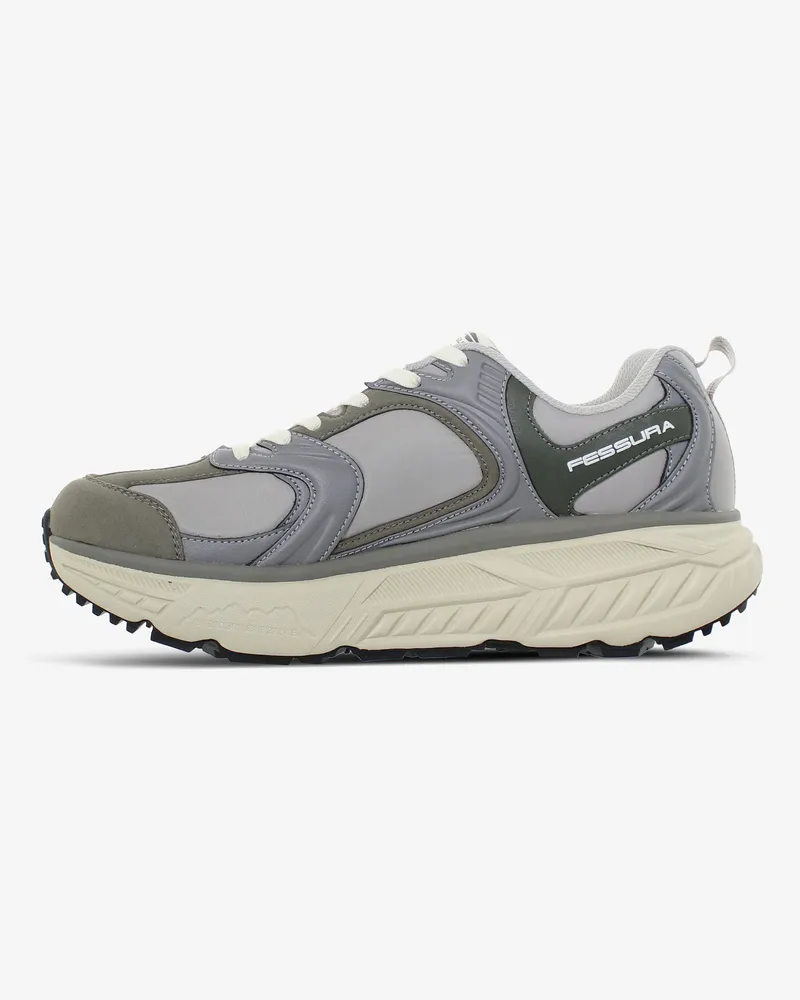 Fessura Men's Dvl - N 06 Gray-Taupe Trail Sneaker Gray