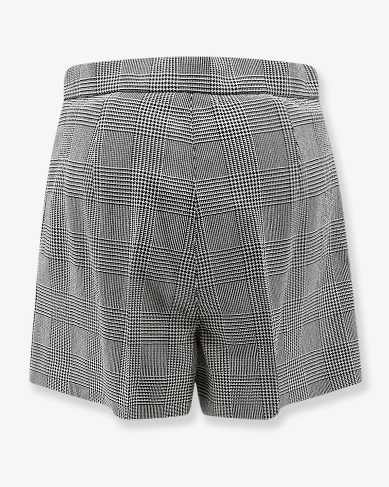 Max Mara Women's Shorts Mxmagoraio Virgin Wool Black Black