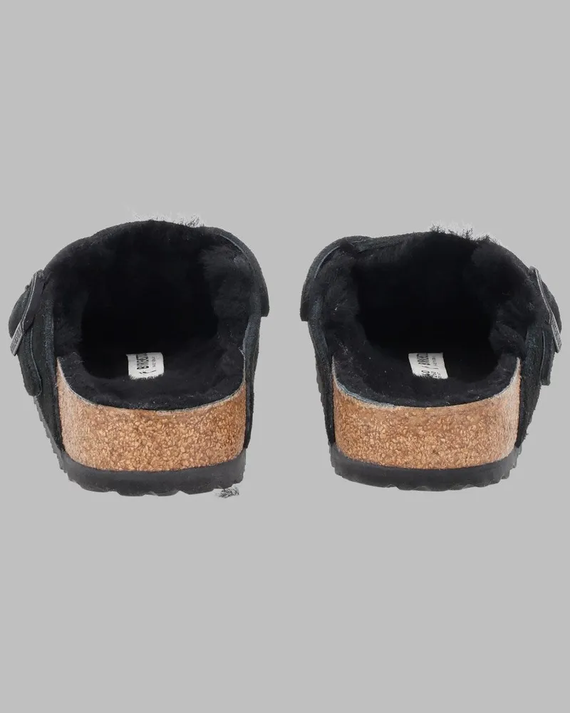 Birkenstock Boston Clog — Black Black