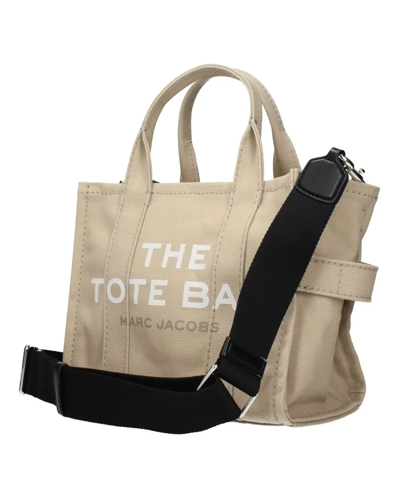 Marc Jacobs Women's Logo-Print Canvas Tote Beige Beige