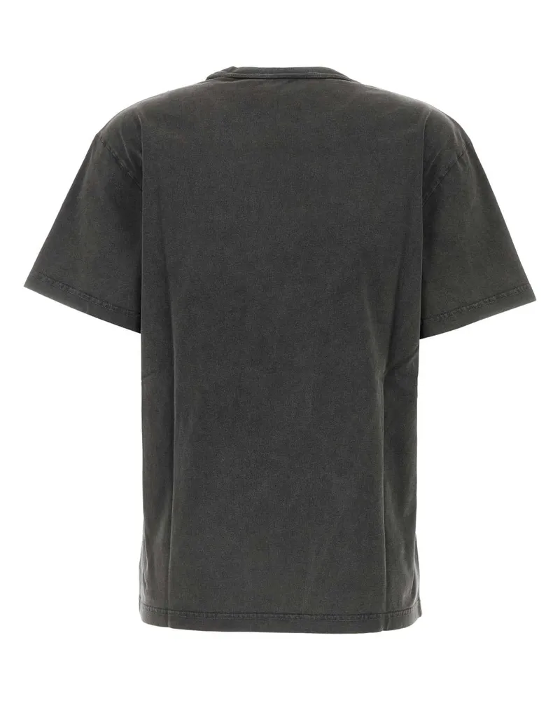 Alexander Wang Washedcedar Exterior: Cotton T-Shirt T-shirts And Polos Gray