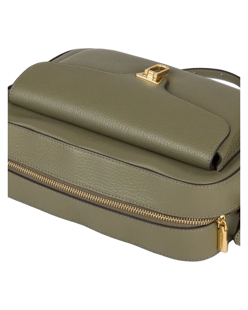 Coccinelle Women's Crossbody Bag Laurel Green Cowhide Crossbody-bags Green