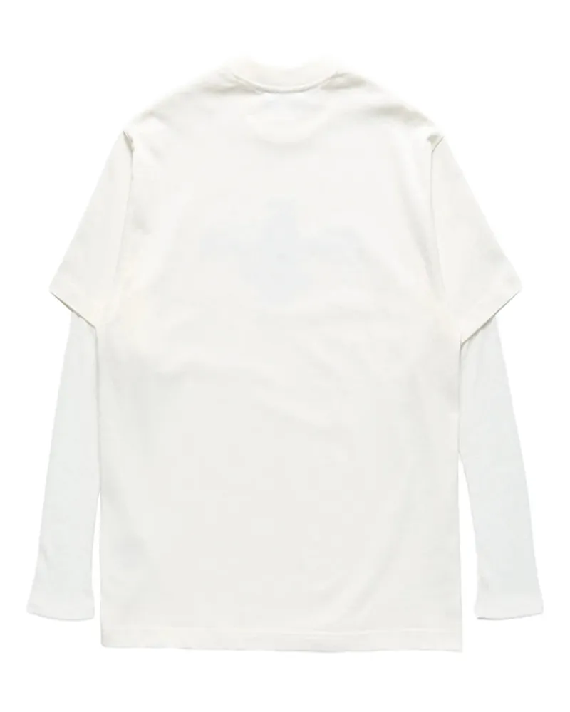 Acne Studios Embroidered Logo T-Shirt — White White